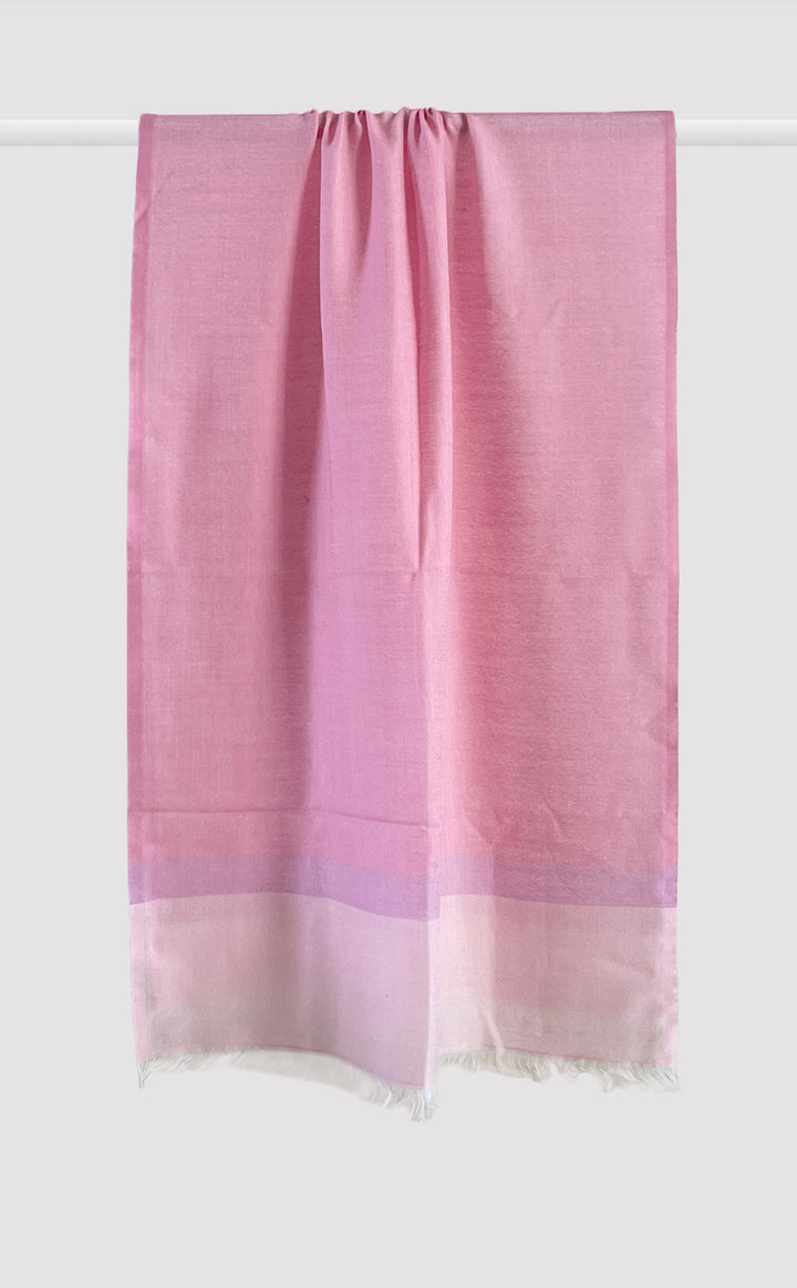 Rose Pop Merino Stole