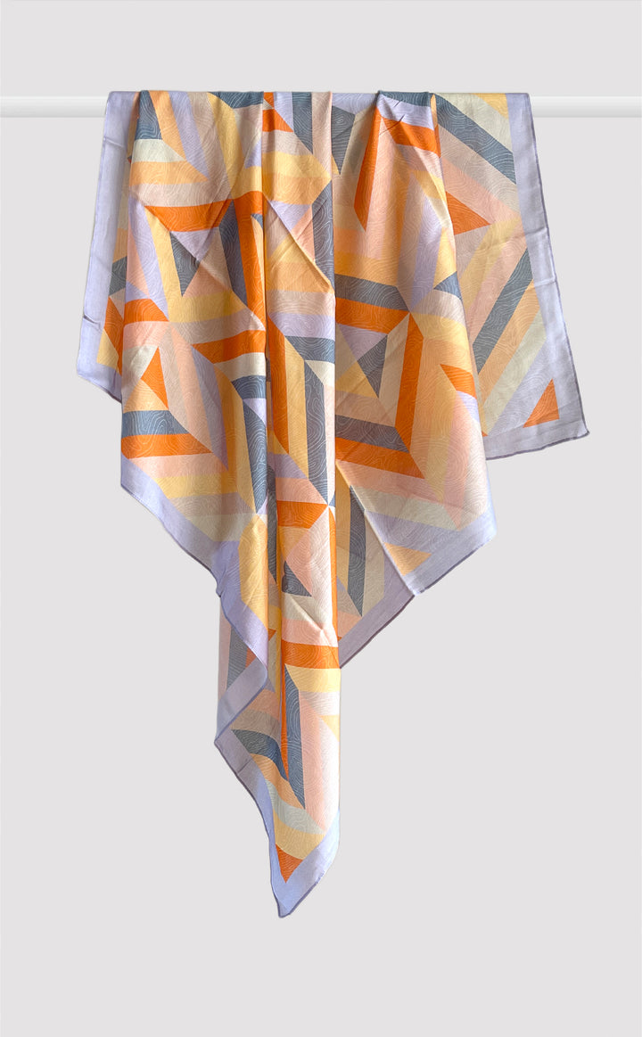Pastel Chevron Scarf