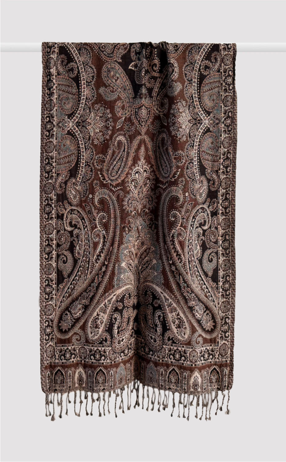 Ember Wool Reversible Stole