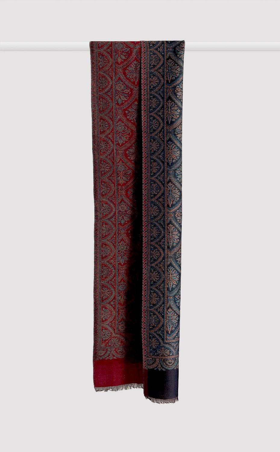 Maroon Kani Reversible Muffler