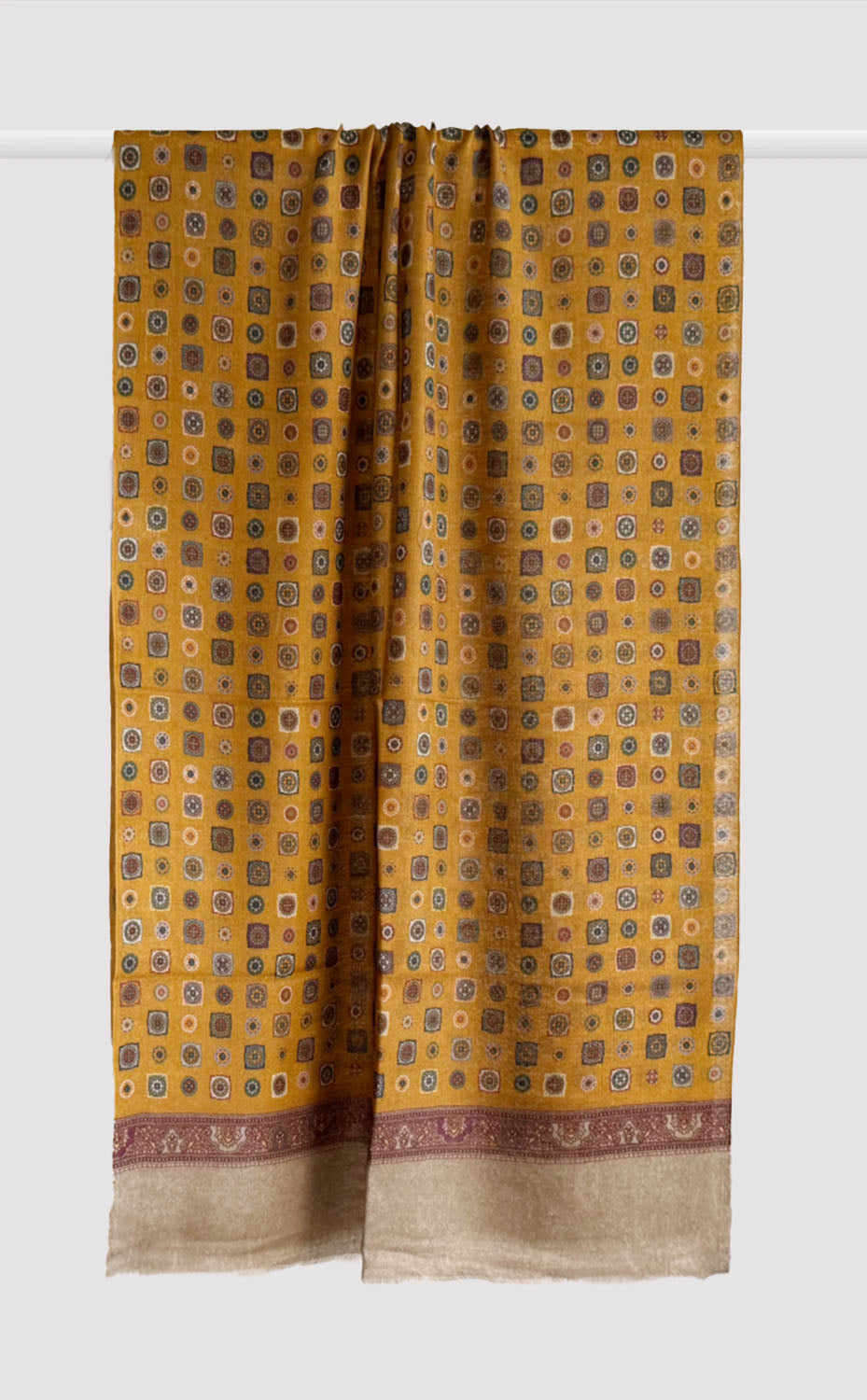 Ochre Motif Stole