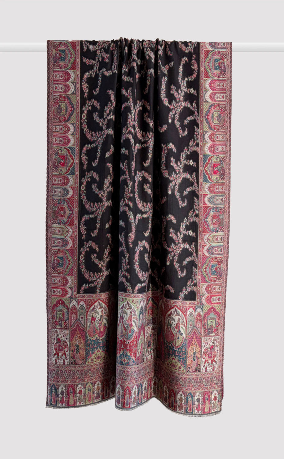 Kasturi Floral Kani Shawl