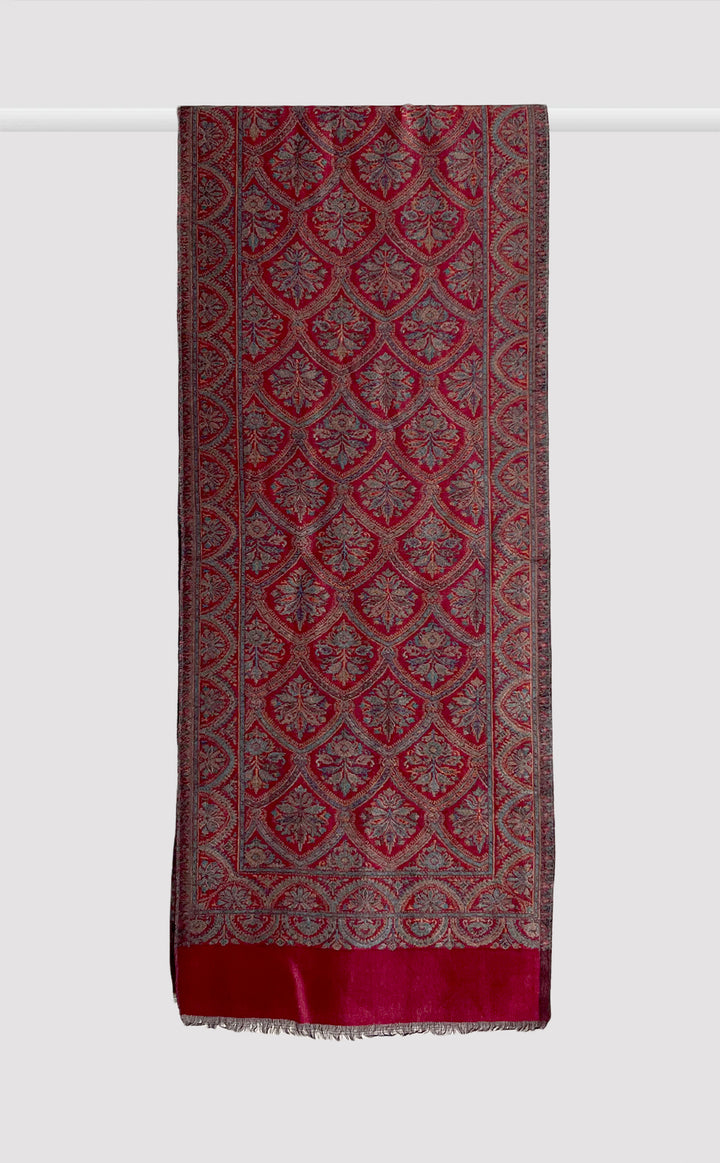 Maroon Kani Reversible Muffler