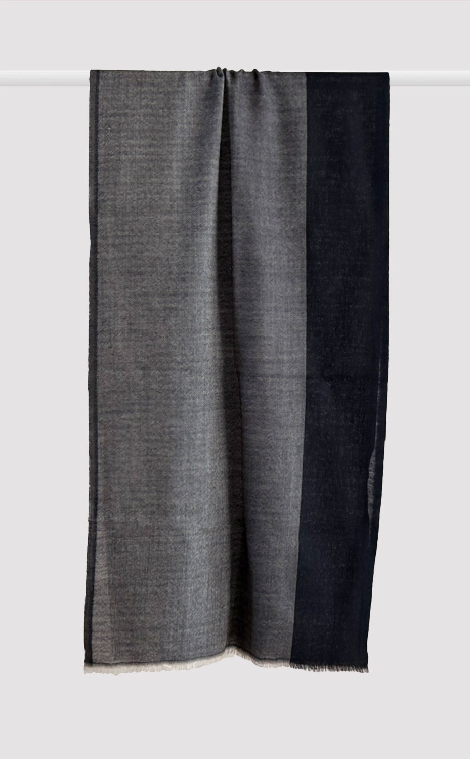 Slate Striped Merino Muffler