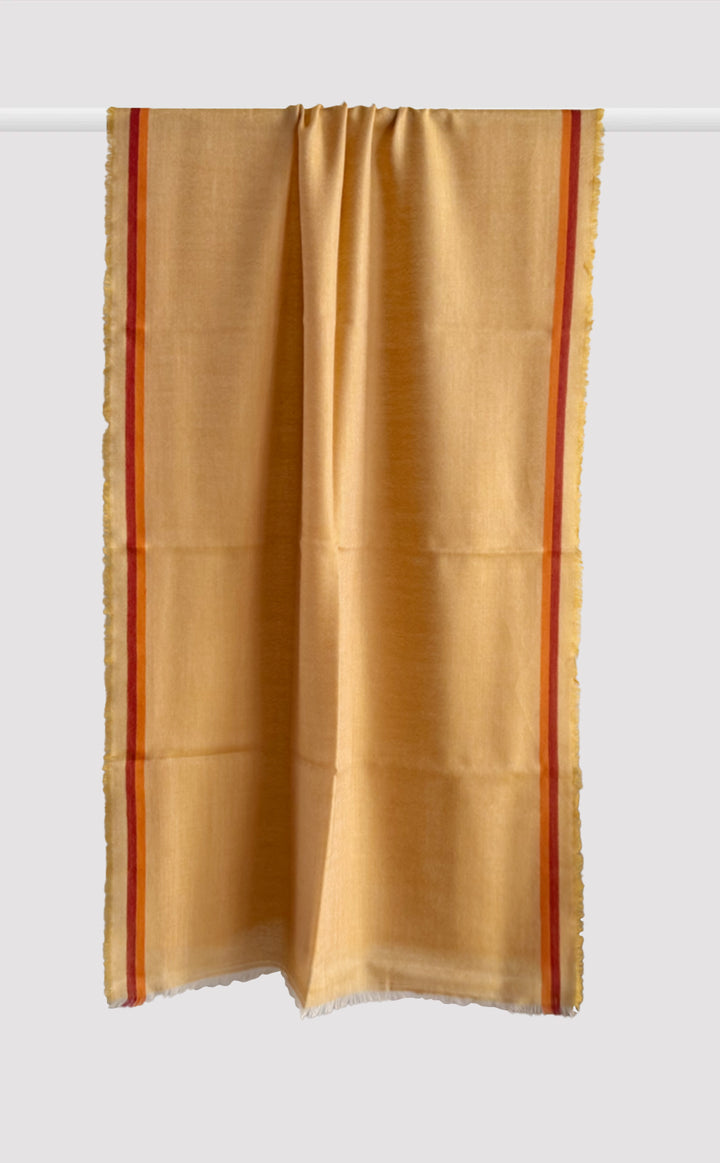 Honey Line Merino Stole