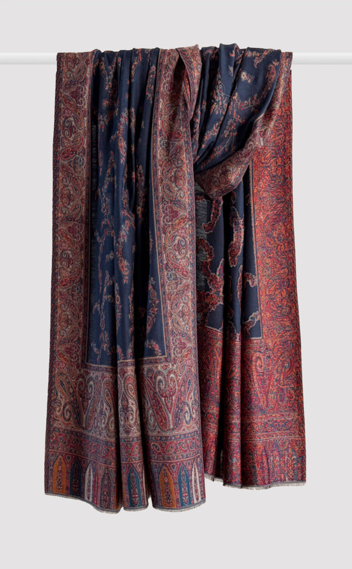 Indraneel Floral Kani Shawl