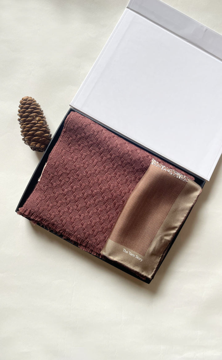 Brown Floral Set for Him
