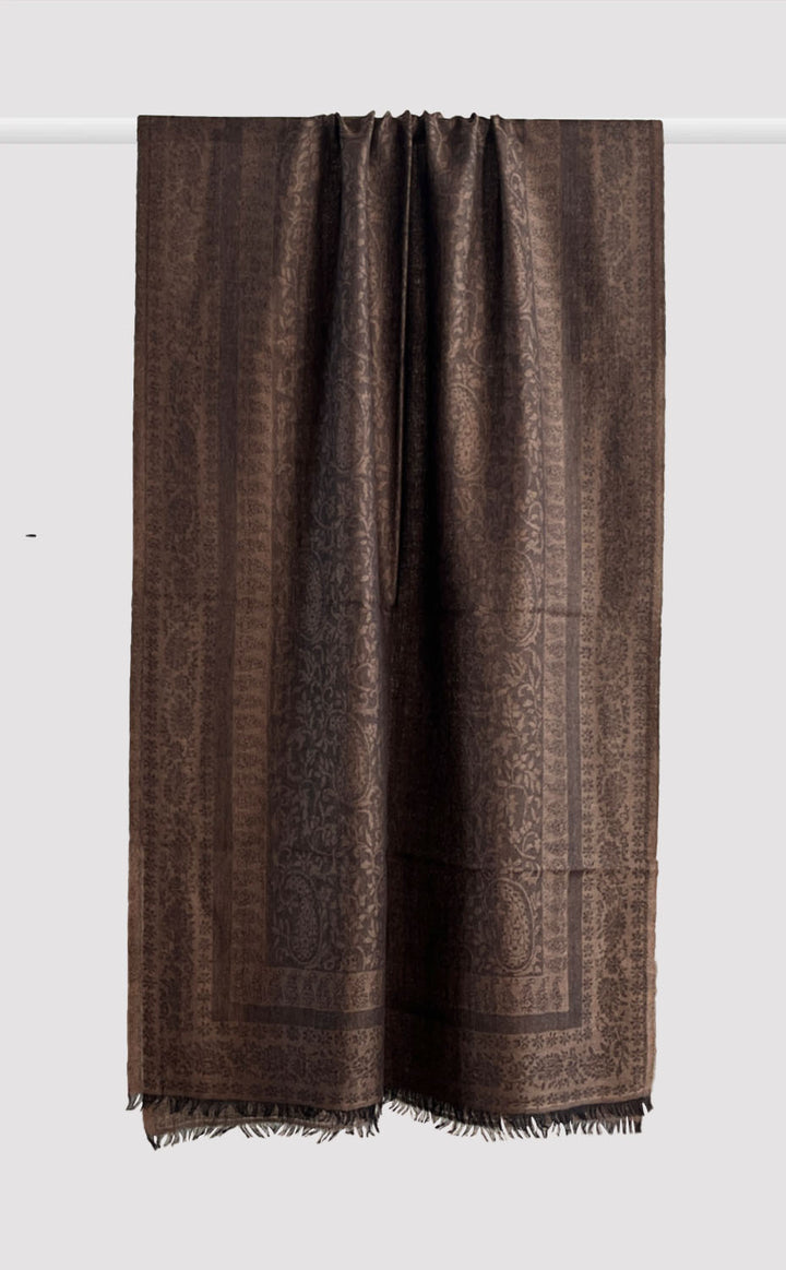 Cedar Paisley Wool Jacquard