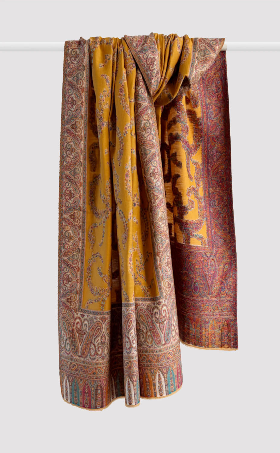 Kanchani Floral Kani Shawl