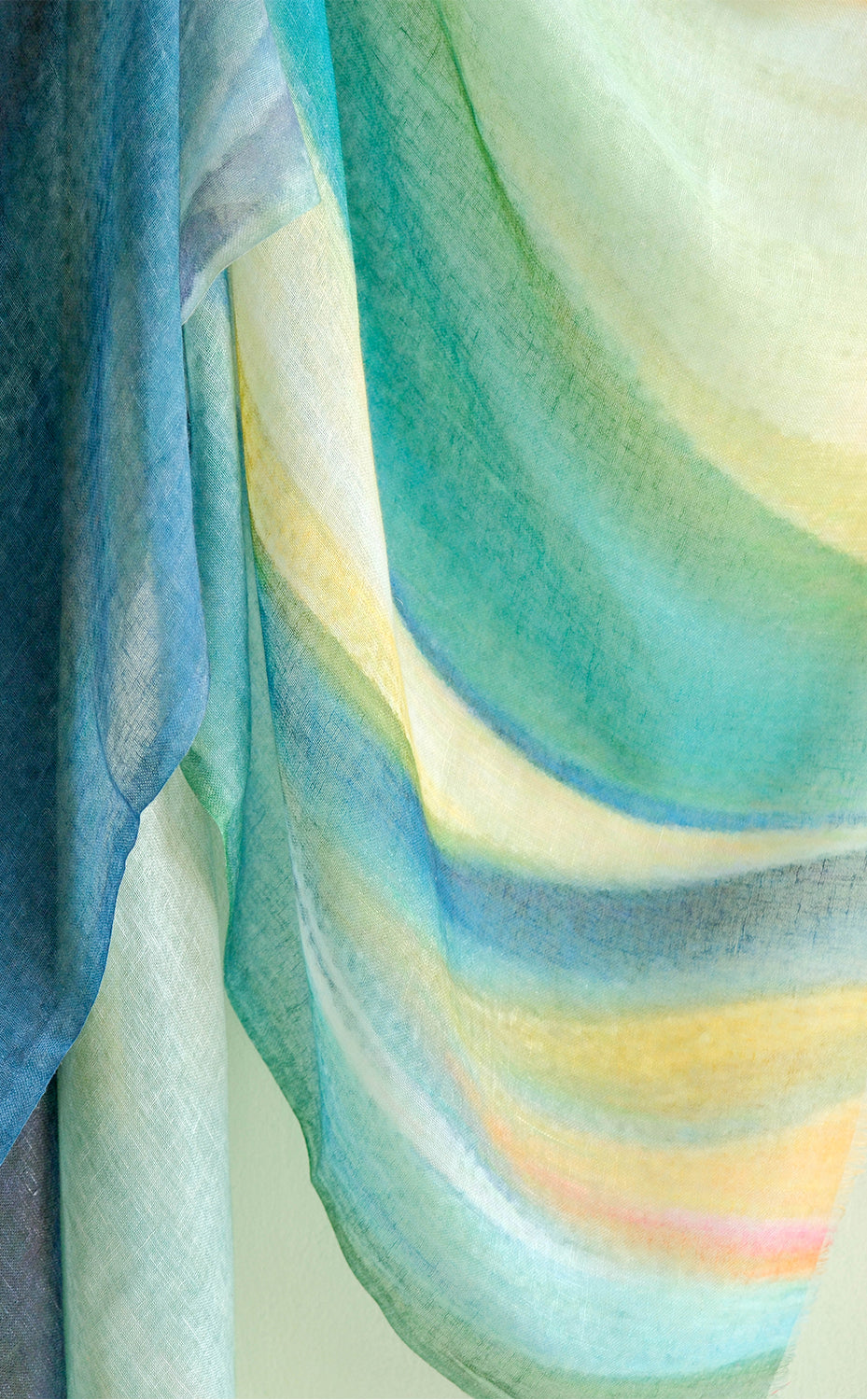Forest Fluid Linen Modal Stole