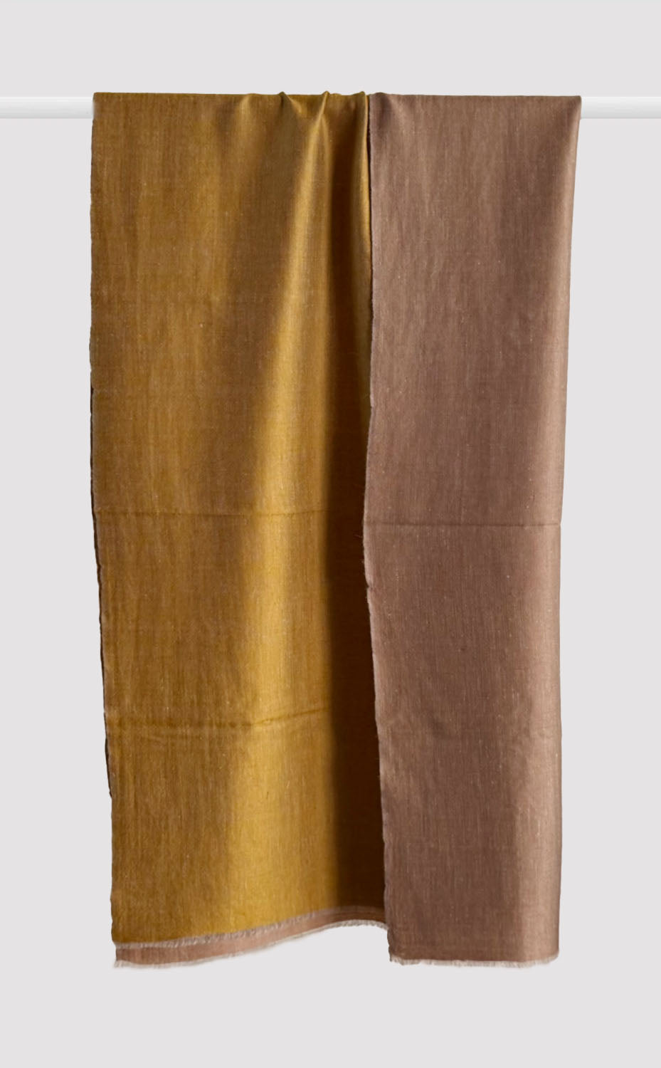 Cashmere Reversible Stole - Golden Hour