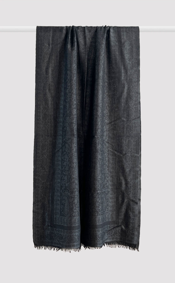 Cinder Paisley Wool Jacquard