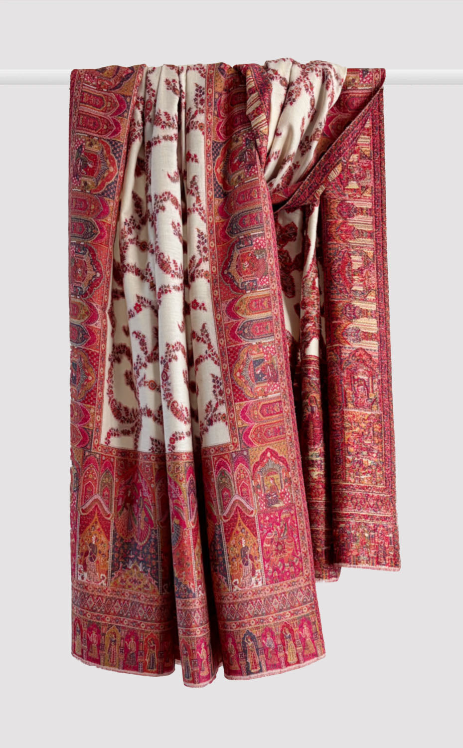 Maahiki Floral Kani Shawl