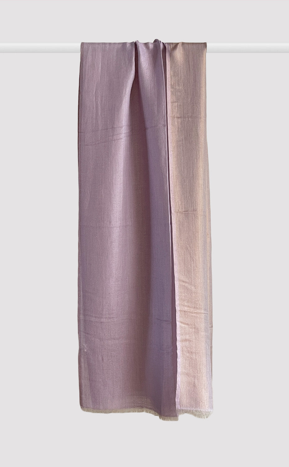 Zari Reversible Stole - Mauve