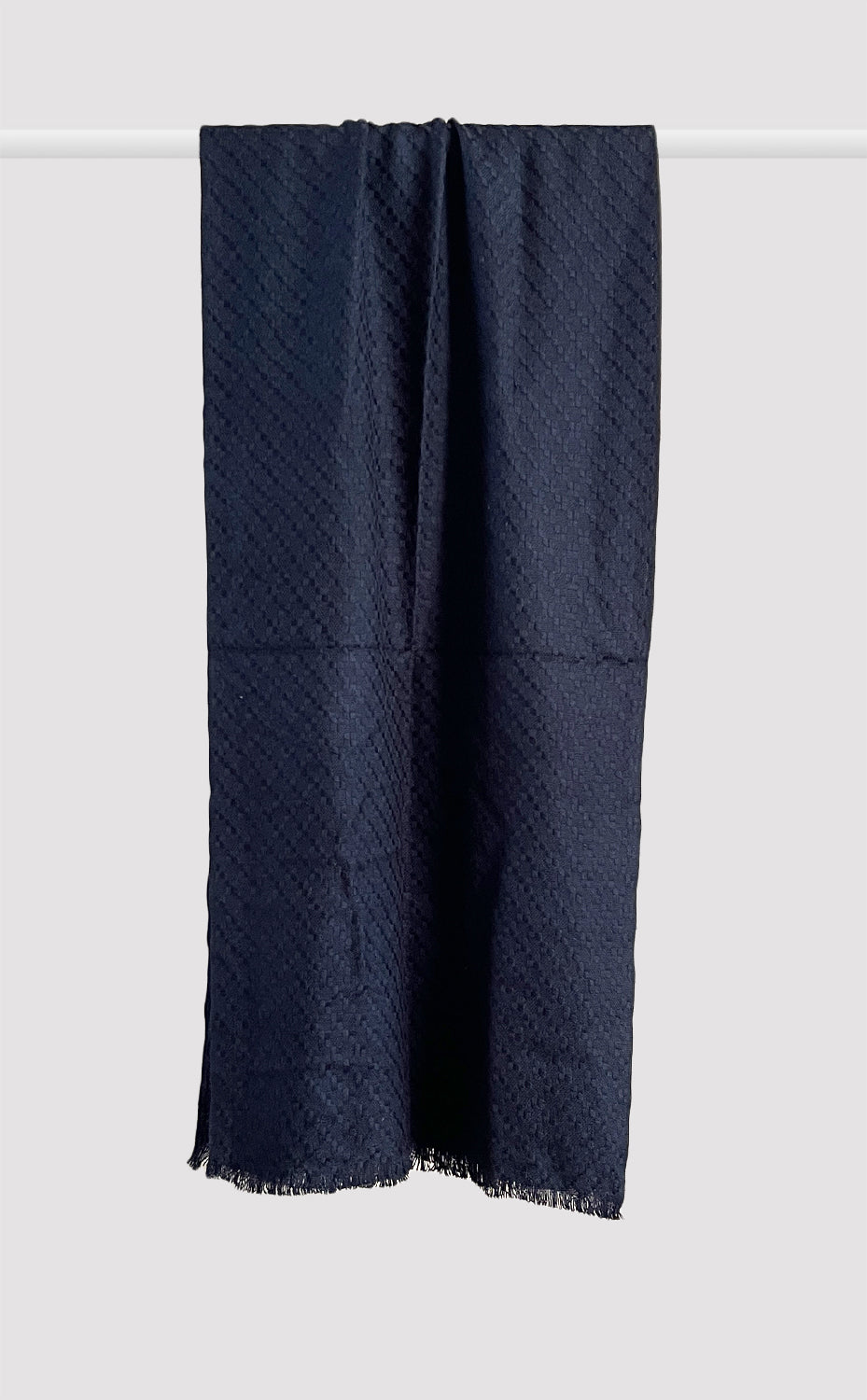 Navy Woven Muffler