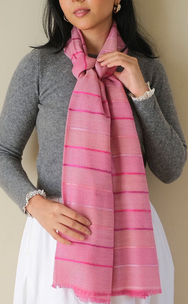 Petal Ray Merino Stole