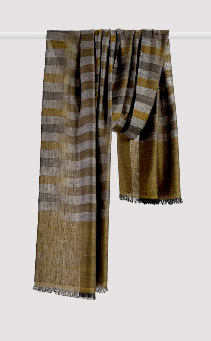 Pashmina Espresso Ikat Stole