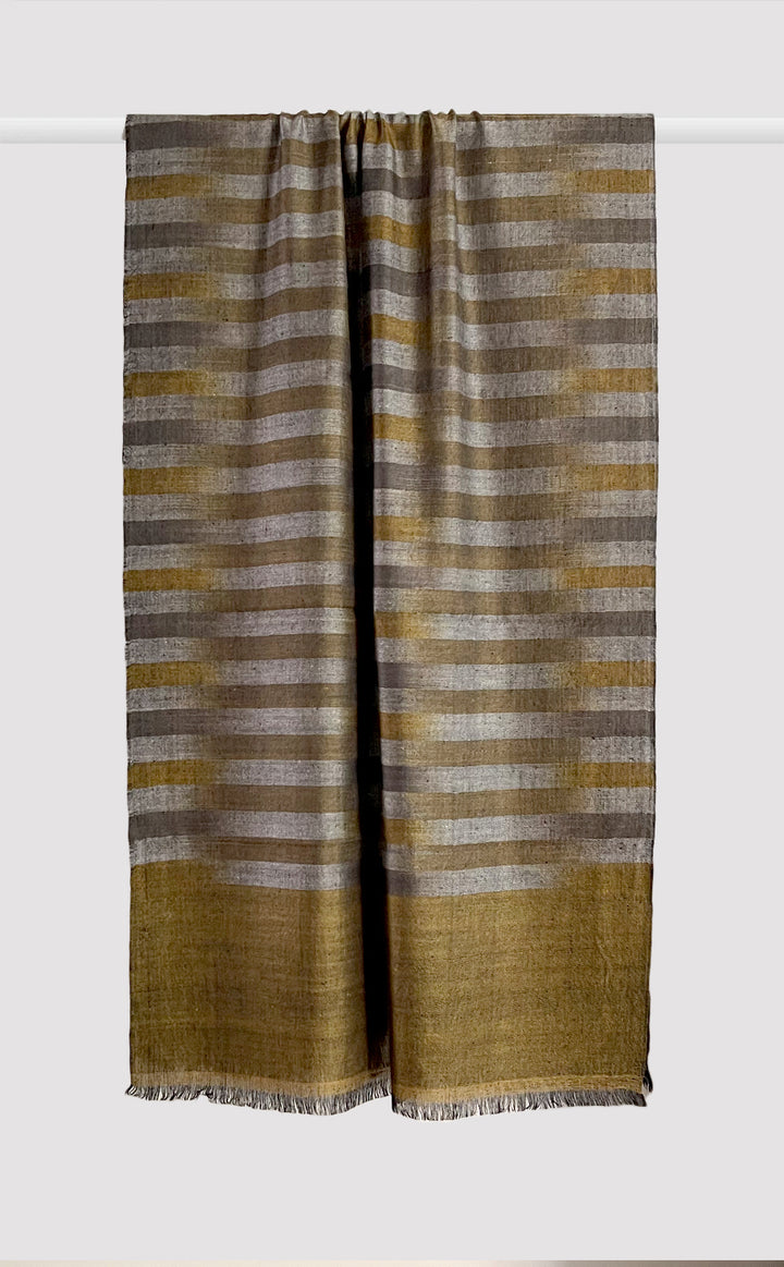 Pashmina Espresso Ikat Stole
