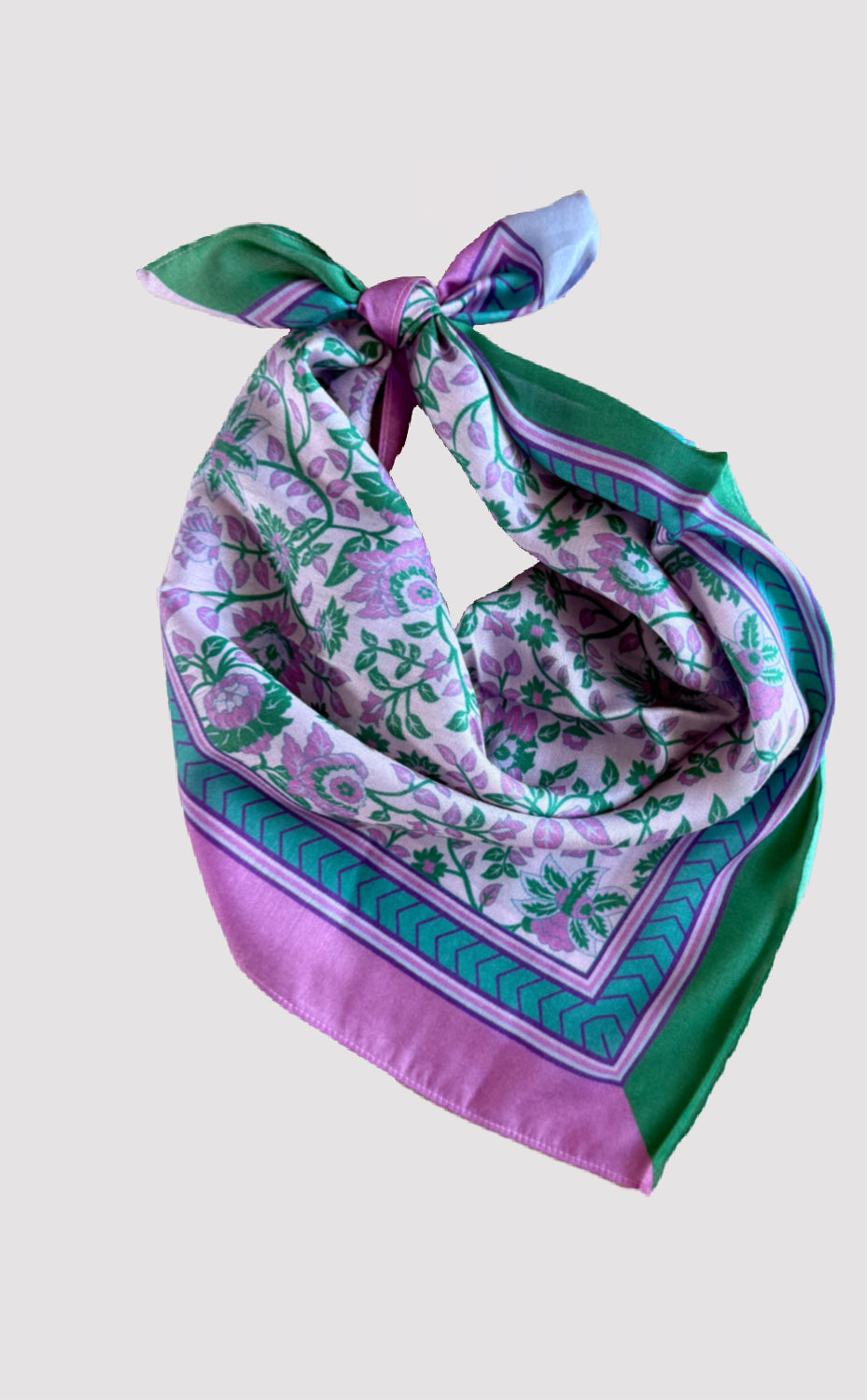 Emerald Bloom Bandana