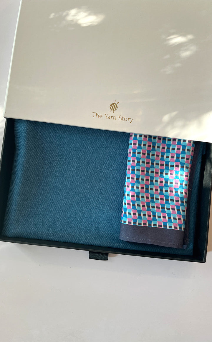 Teal Navy Set For Him