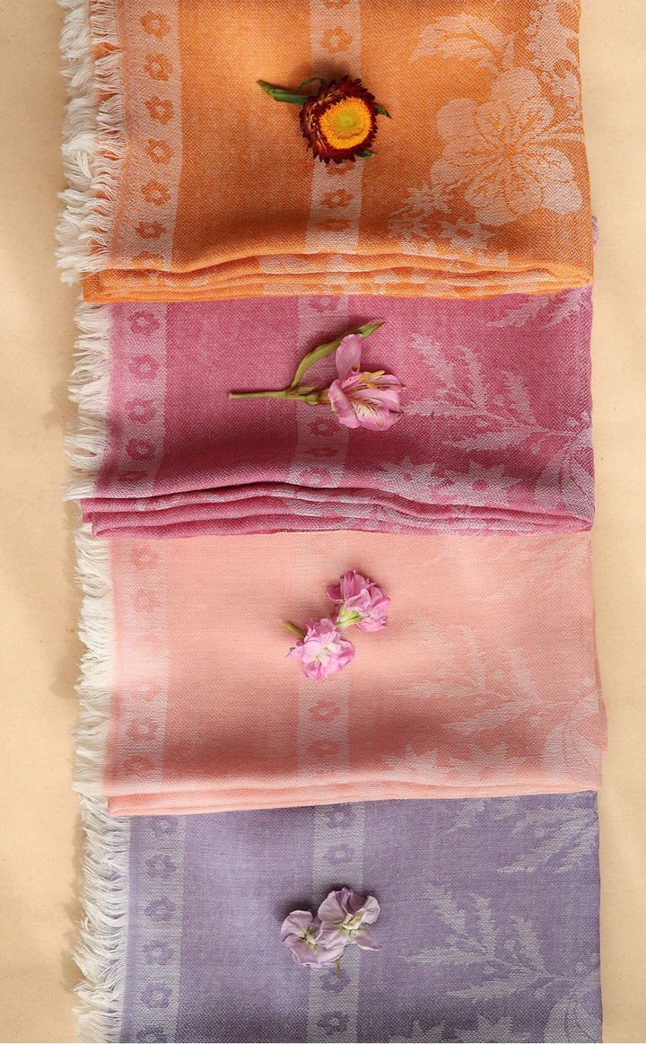 Azalea Floral Wool Jacquard