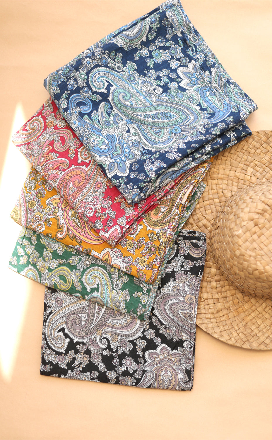 Paisley Pareo - Ochre
