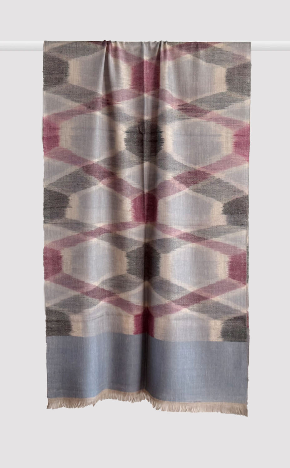 Pashmina Berry Ikat Stole