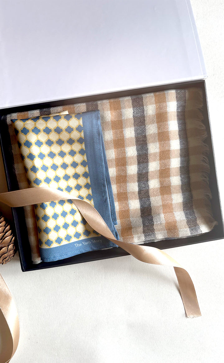 Moroccan Plaid Set for Him