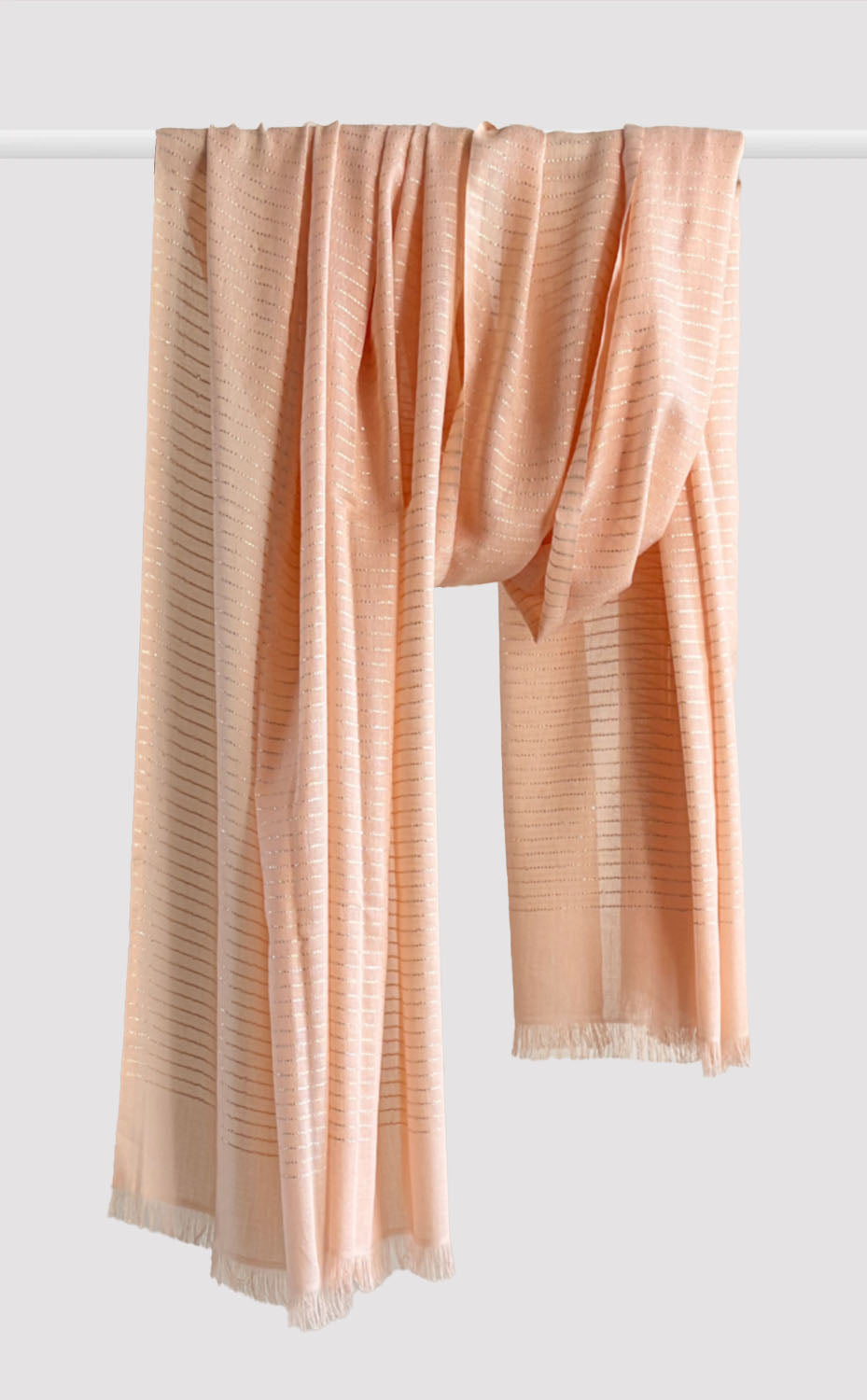 Nectar Cotton Zari Shawl