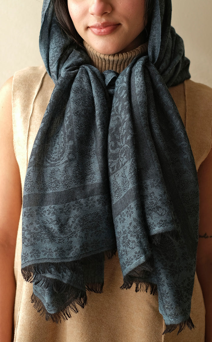 Mosswood Paisley Wool Jacquard