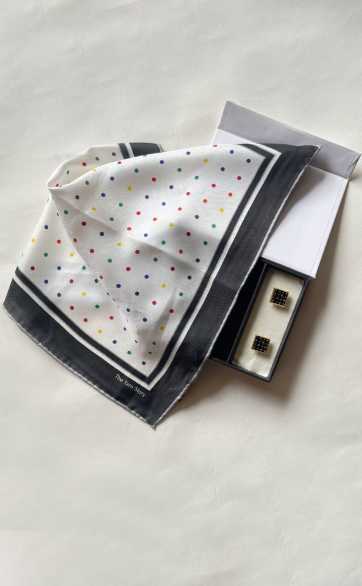 Black Polka Set for Him
