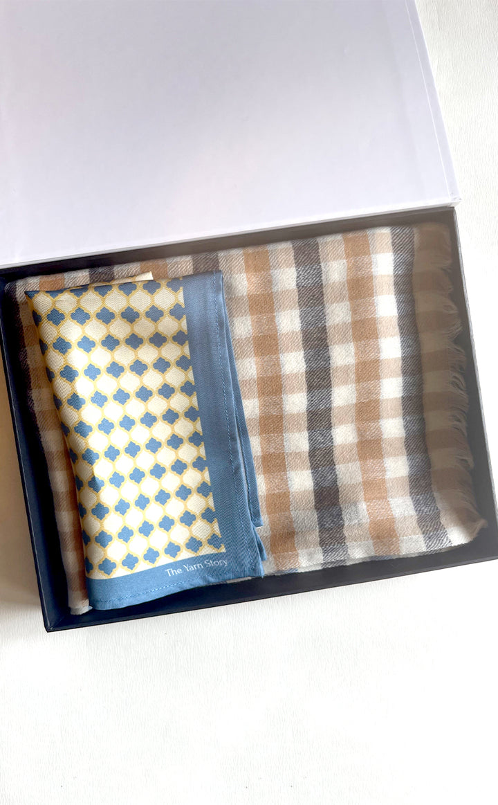 Moroccan Plaid Set for Him