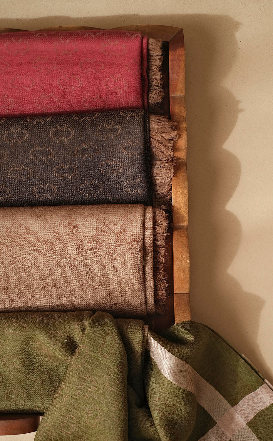 Wool Silk Jacquard - Java