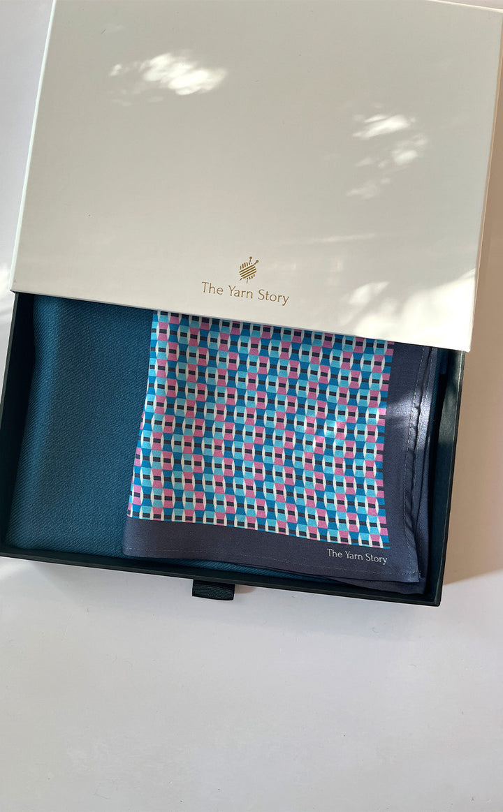 Teal Navy Set For Him