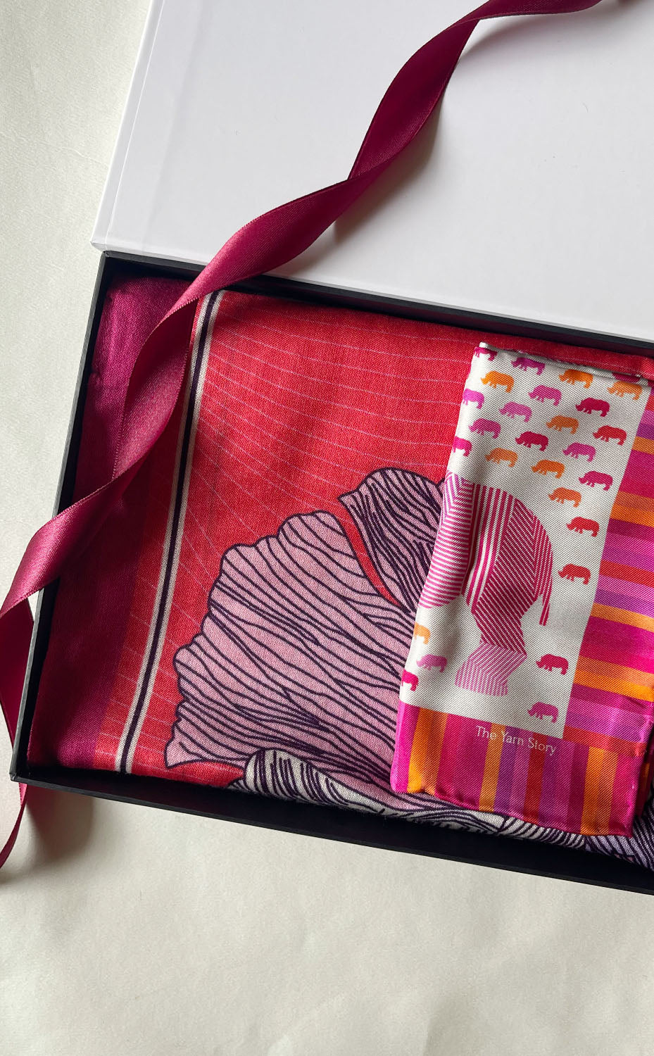 Fuchsia Ripple His and Her Set