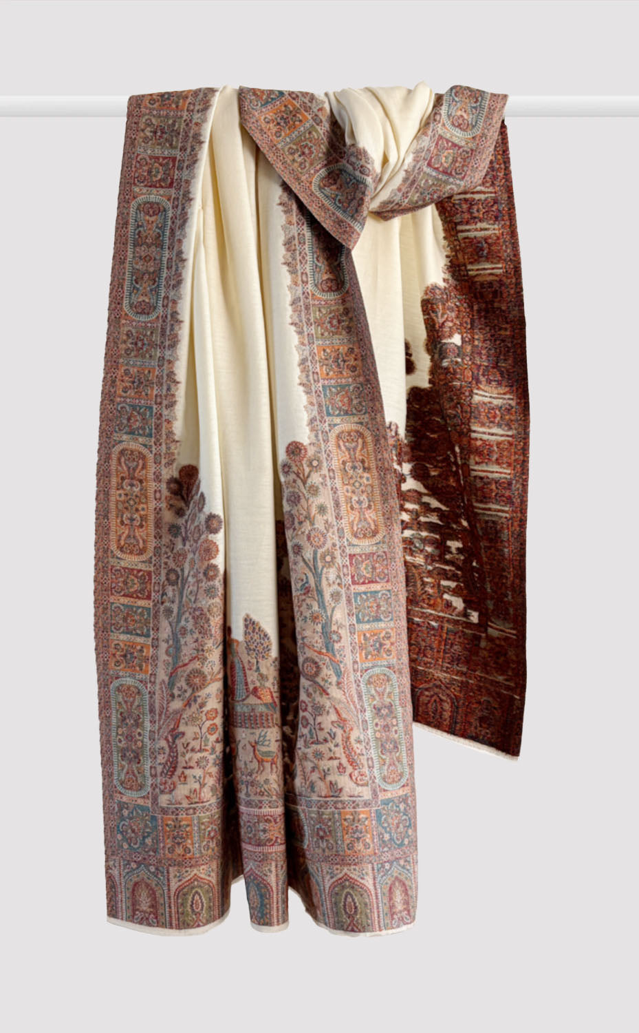 Shvet Paisley Kani Shawl