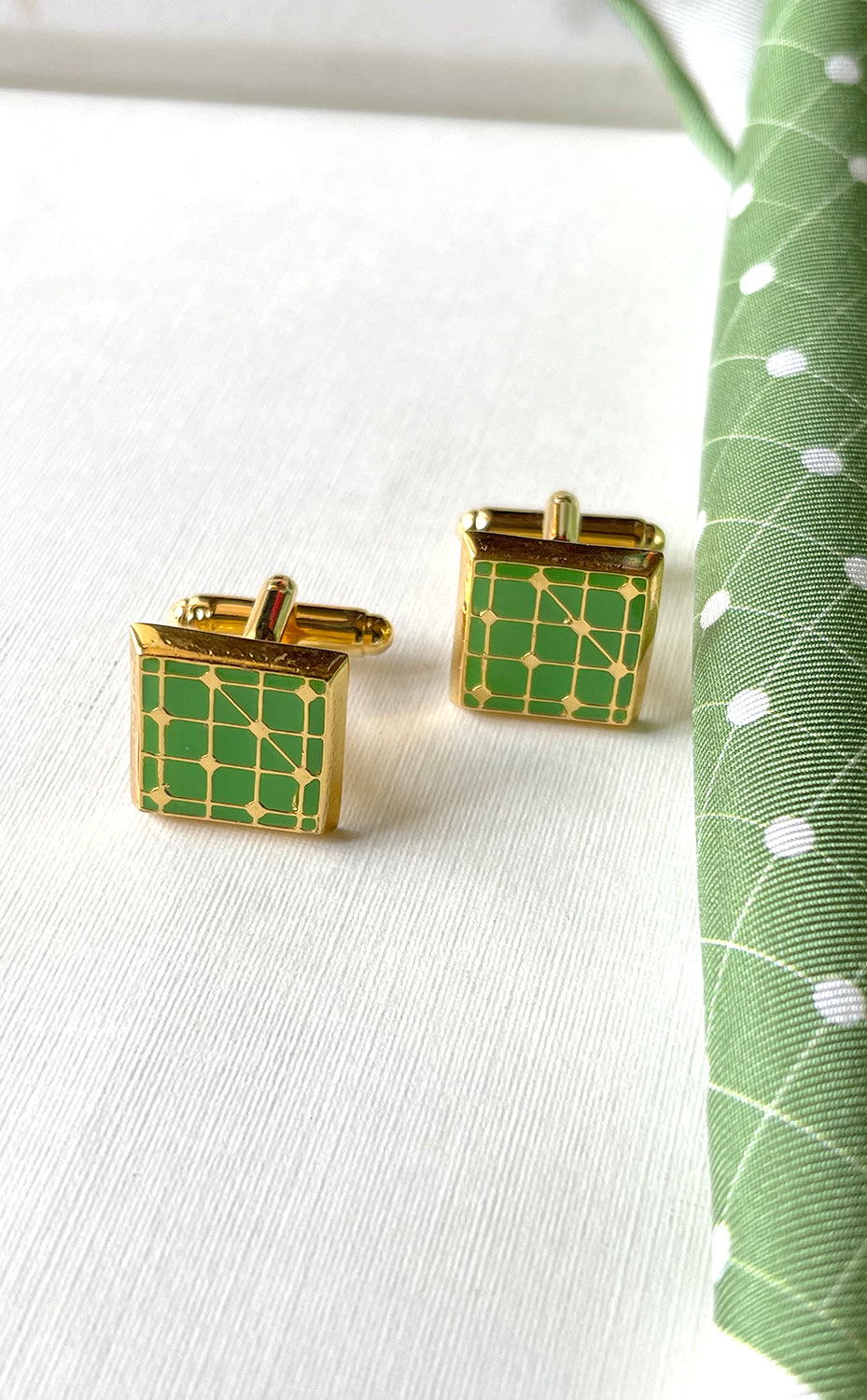 Olive Polka Set for Him
