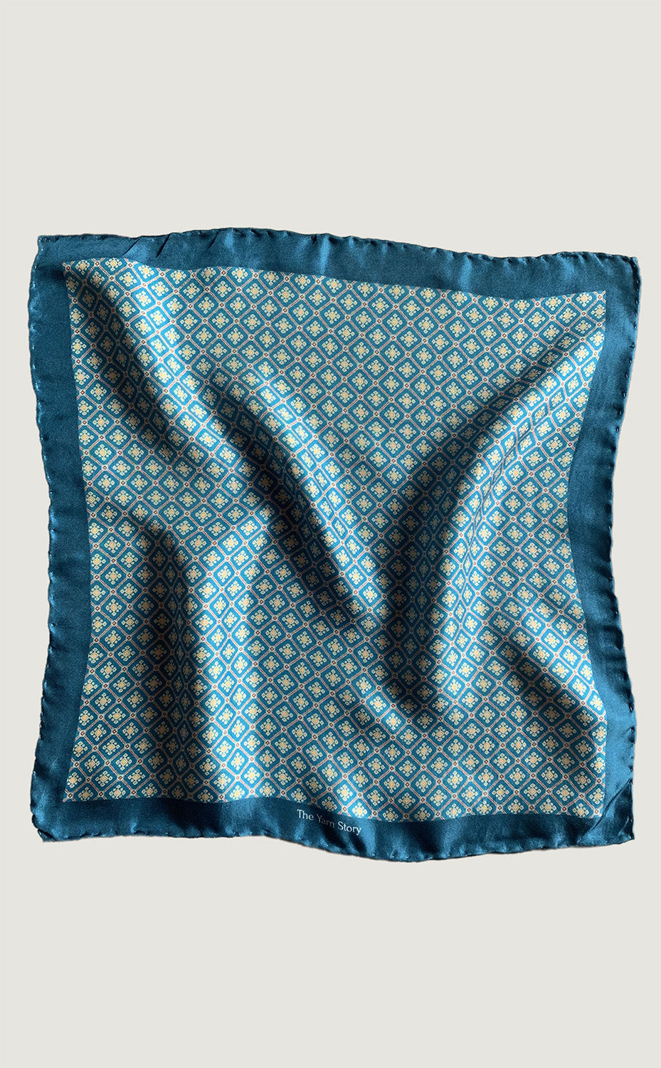 Veridian Patola Pocket Square