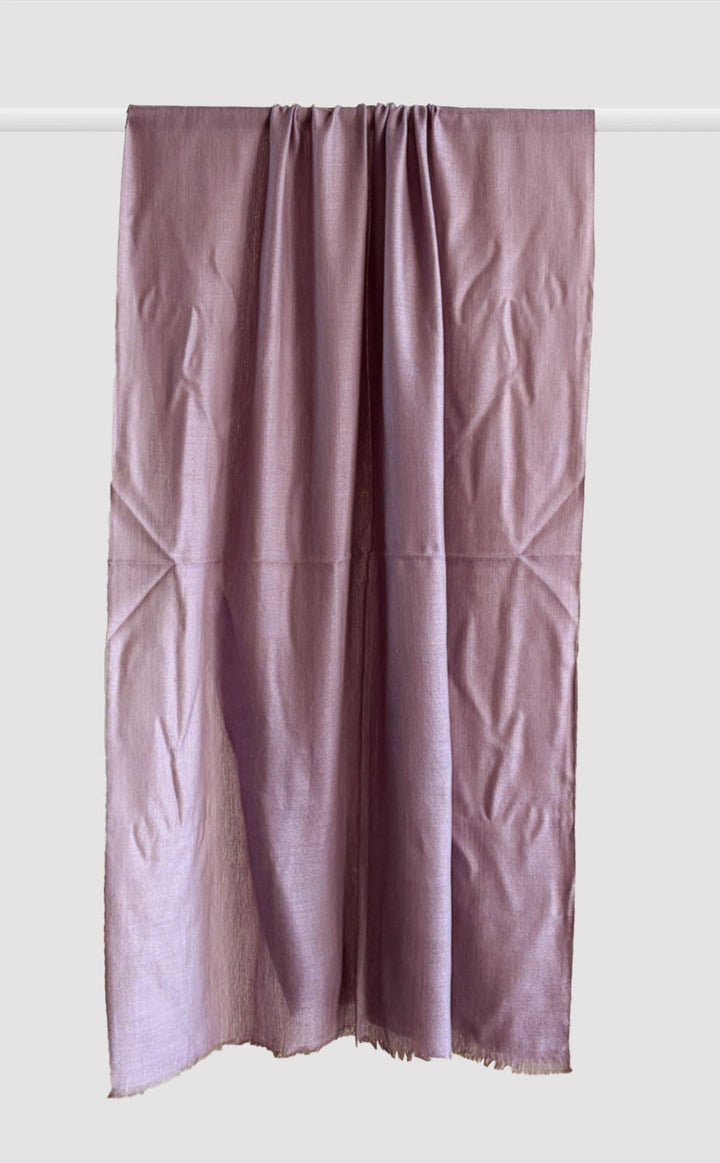 Wool Reversible Stole - Periwinkle