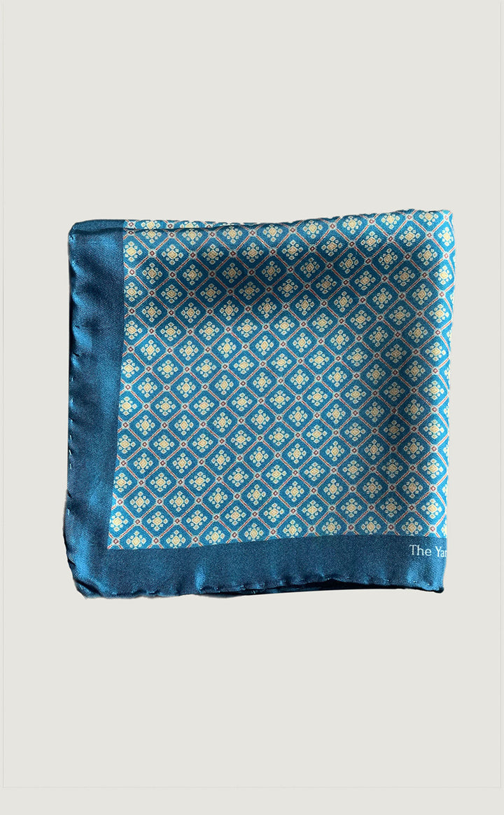Veridian Patola Pocket Square