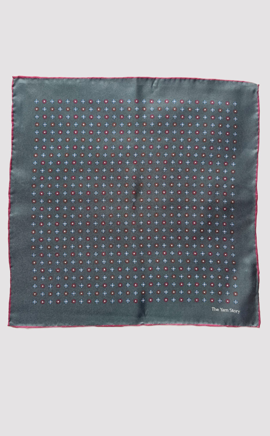 Spruce Flora Pocket Square