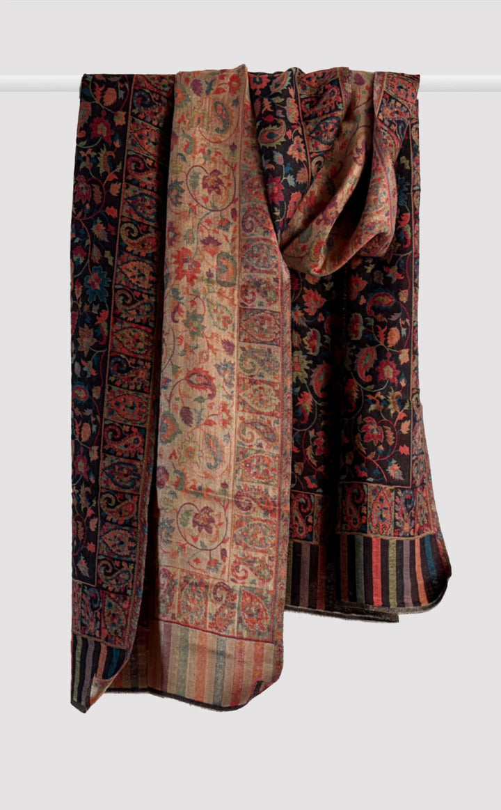 Krishnari Floral Reversible Kani Stole