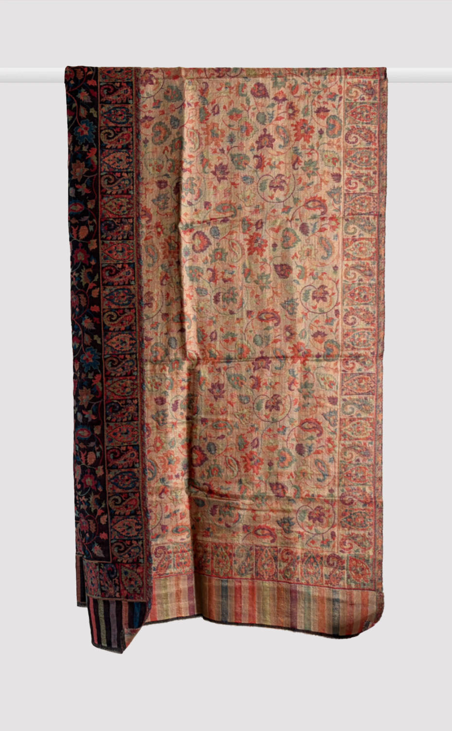 Krishnari Floral Reversible Kani Stole