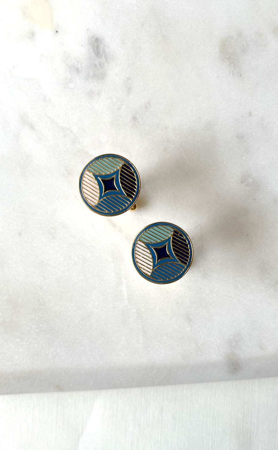 Indigo Pop Cufflink