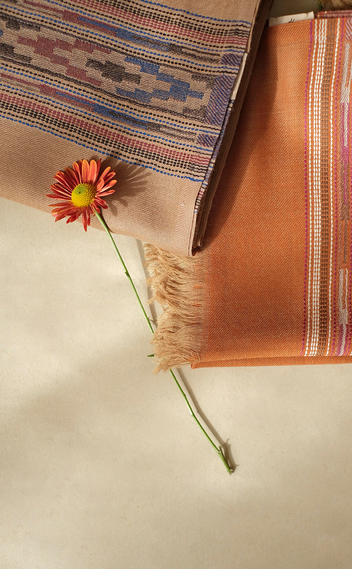 Camel Kilim Shawl