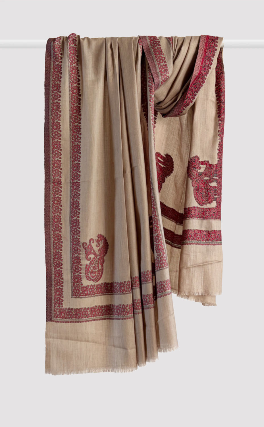 Kaharva Paisley Kani Shawl