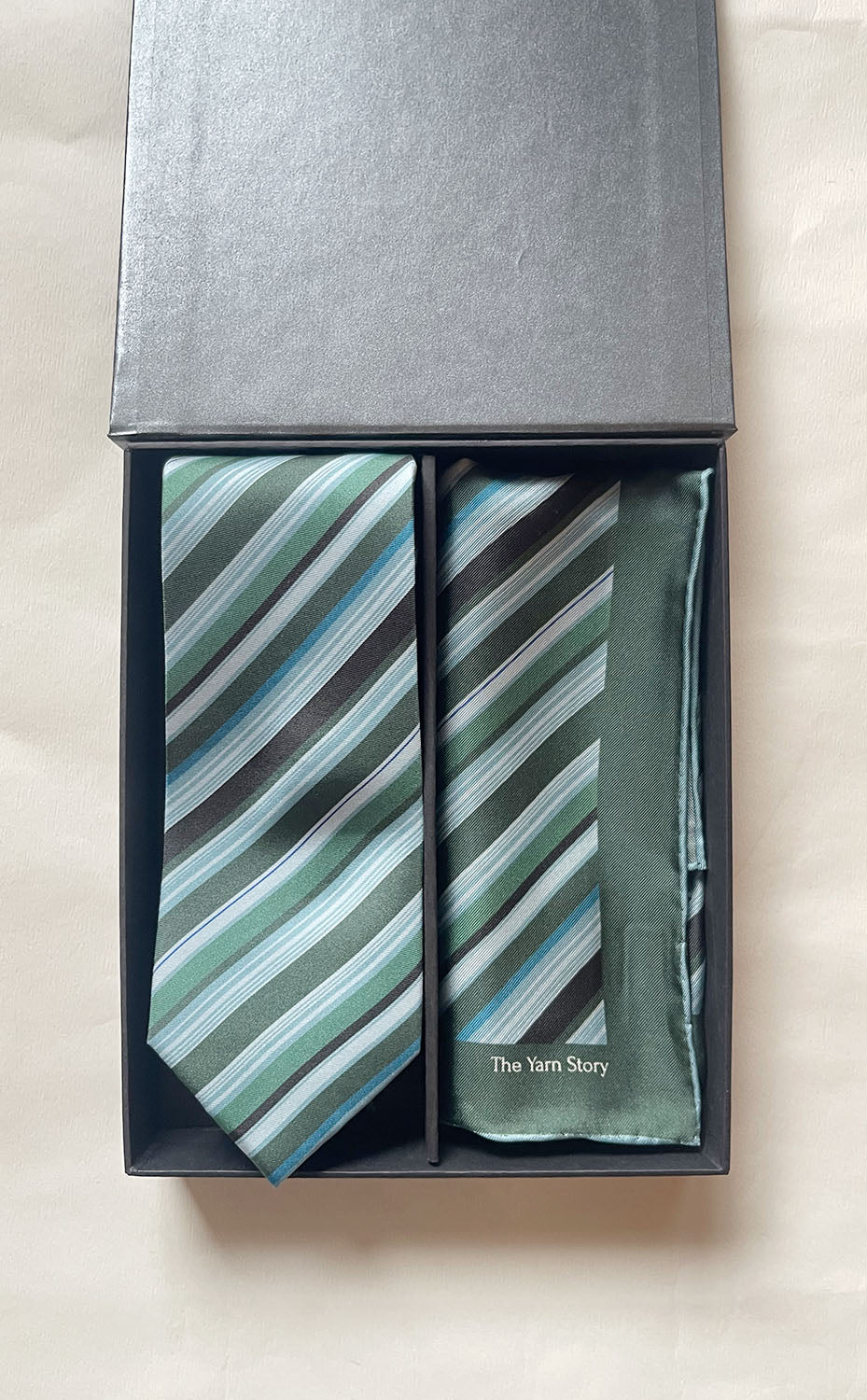 Green Stripe Set for Him