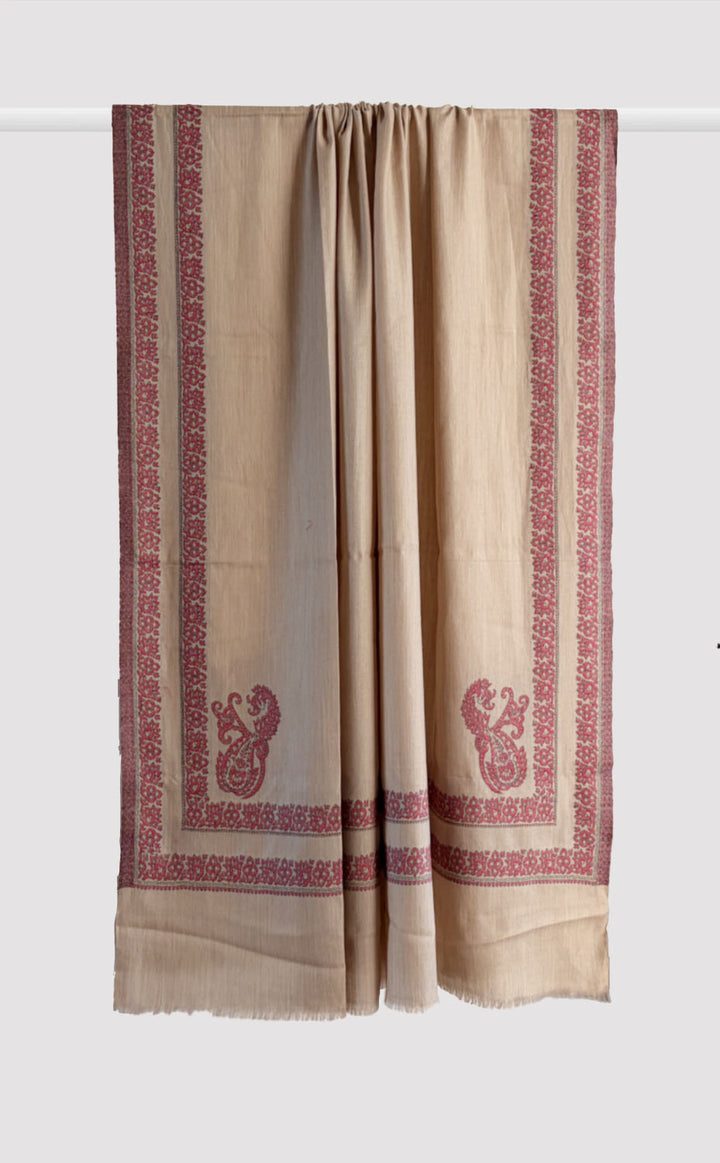 Kaharva Paisley Kani Shawl