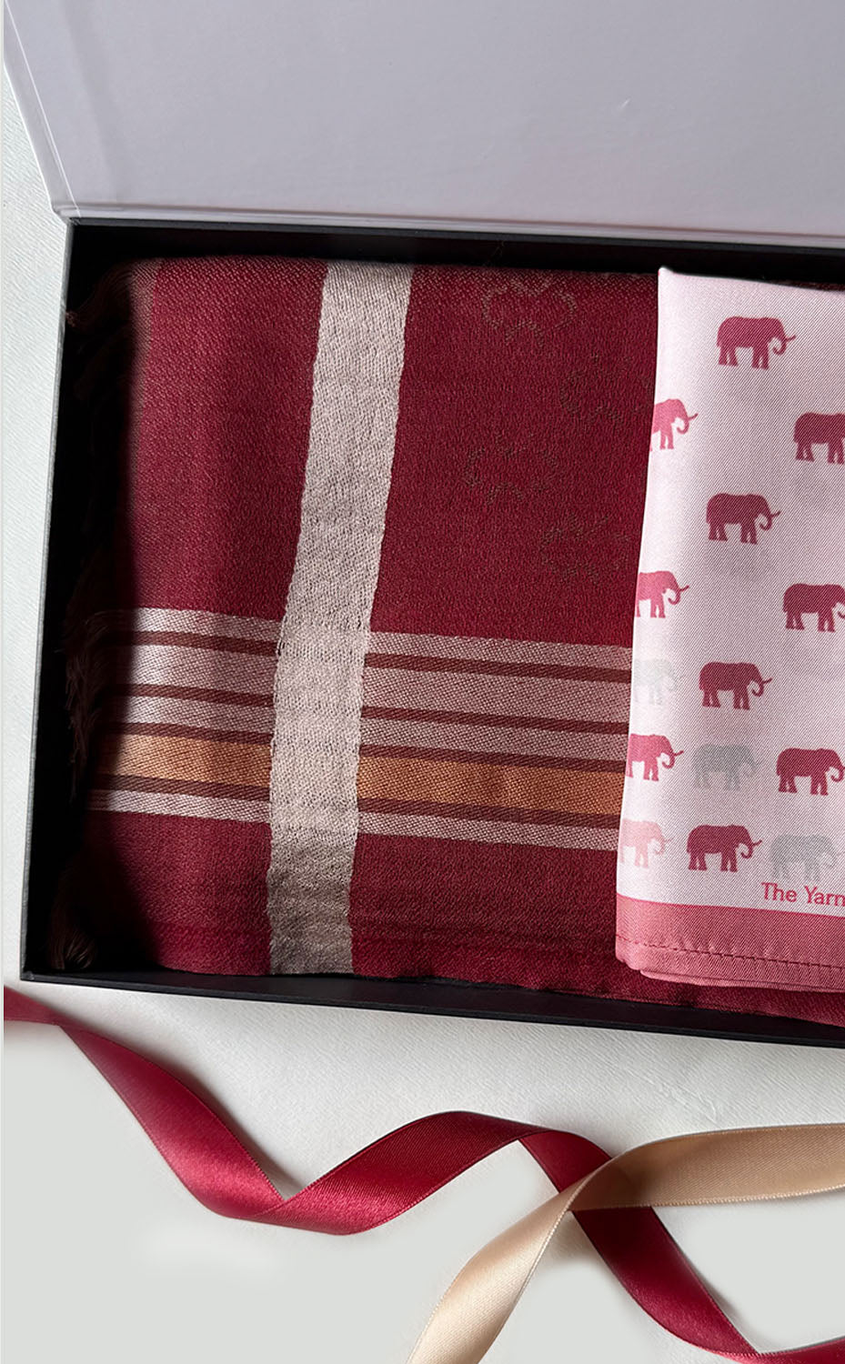 Mahogany Elephant His and Her Set