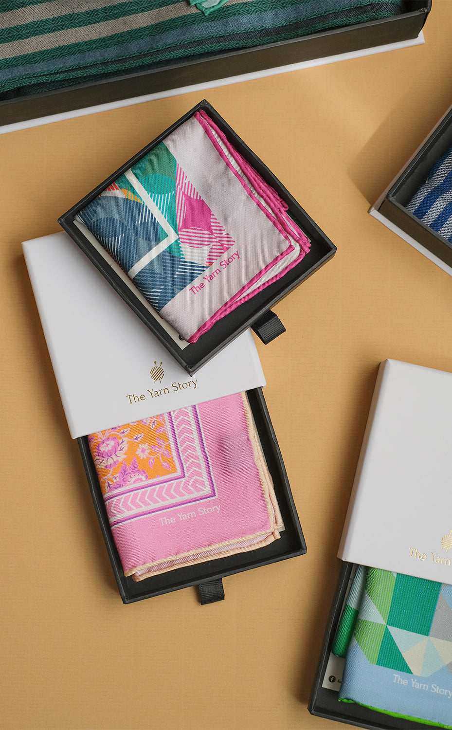 Silk Pocket Squares for Him